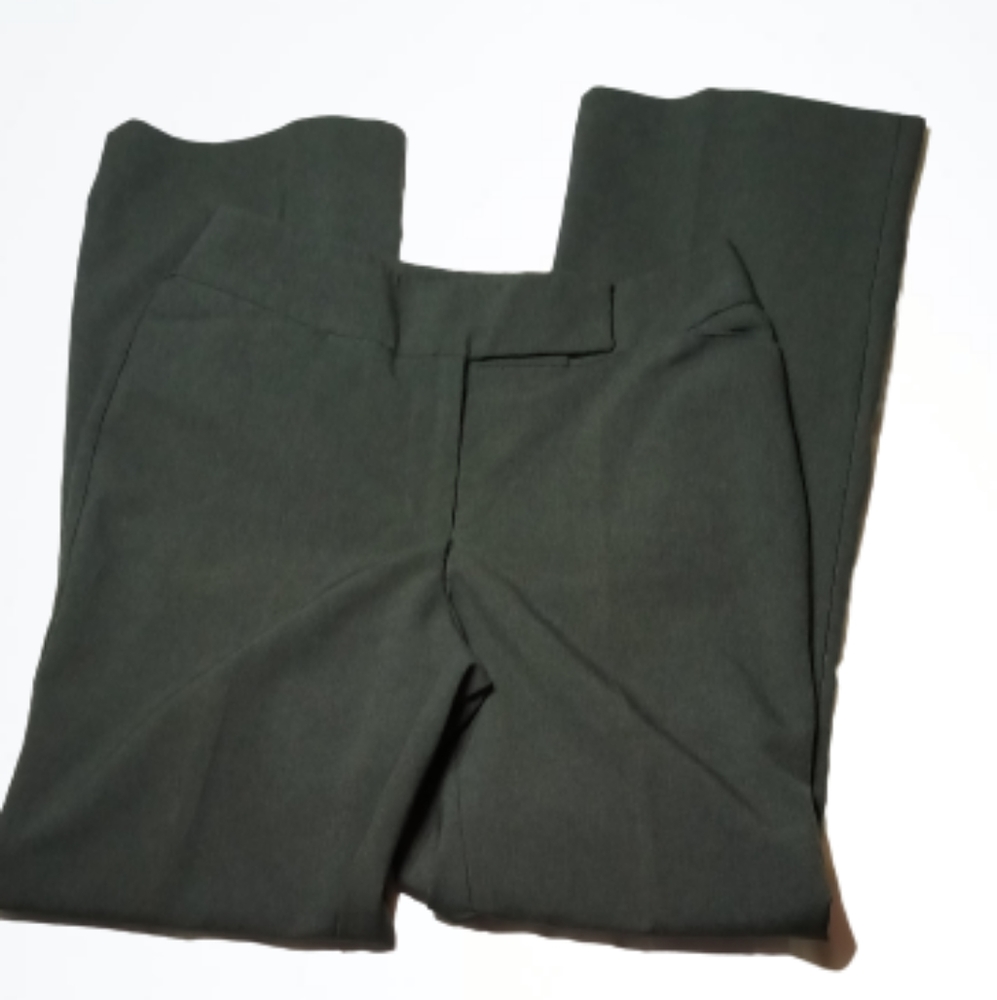 New York & Co City Stretch Gray Dress Pants Sz 8 Tall